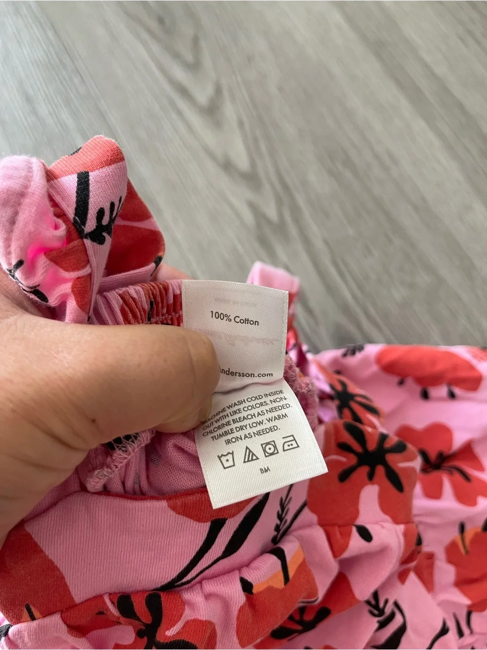 Hanna Andersson two piece set 3/6 months
